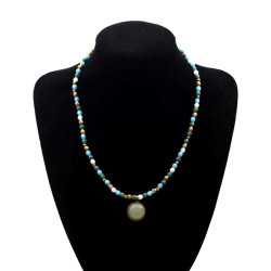 Necklace - fine pearls and...