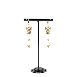 Earrings with arrows,...