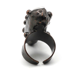 Rock crystal ring