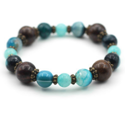 Bracelet, bronzite,...