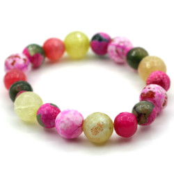 Bracelet with agates